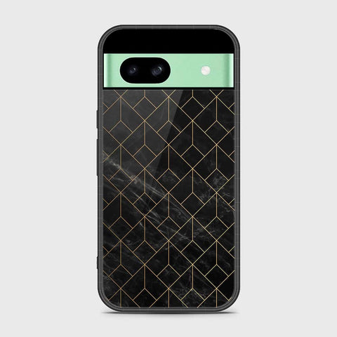 Google Pixel 8a Cover - Black Marble Series - HQ Premium Shine Durable Shatterproof Case