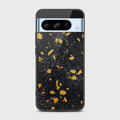 Google Pixel 8 Pro Cover- Black Marble Series - HQ Premium Shine Durable Shatterproof Case