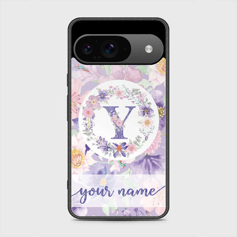 Google Pixel 9 Cover - Personalized Alphabet Series - HQ Premium Shine Durable Shatterproof Case