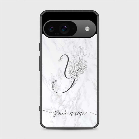 Google Pixel 9 Cover - Personalized Alphabet Series - HQ Premium Shine Durable Shatterproof Case