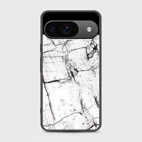 Google Pixel 9 Cover - White Marble Series 2 - HQ Premium Shine Durable Shatterproof Case