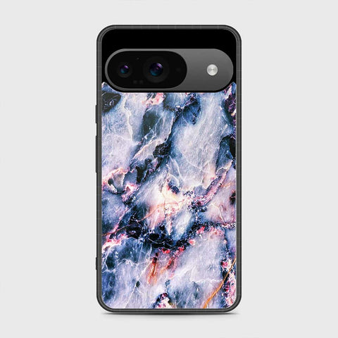 Google Pixel 9 Cover - White Marble Series 2 - HQ Premium Shine Durable Shatterproof Case