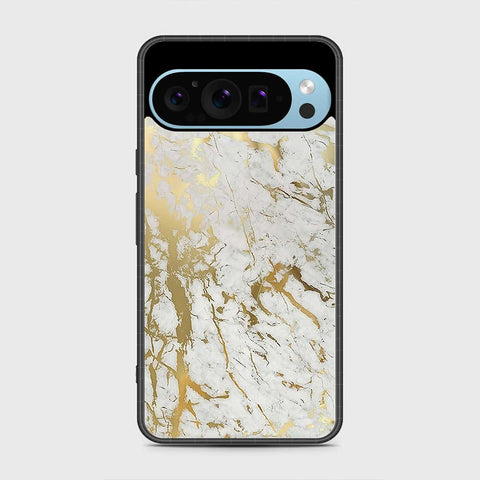 Google Pixel 9 Pro Cover - White Marble Series - HQ Premium Shine Durable Shatterproof Case