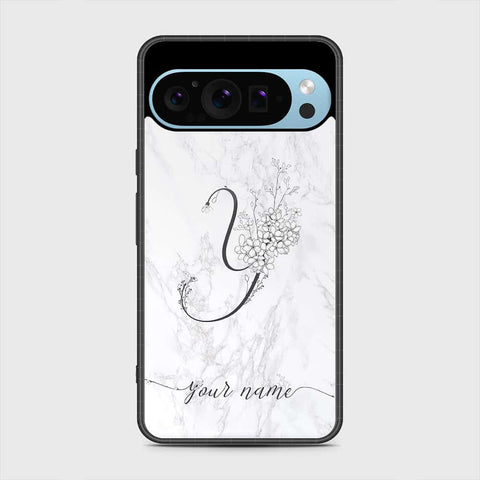 Google Pixel 9 Pro Cover - Personalized Alphabet Series - HQ Premium Shine Durable Shatterproof Case