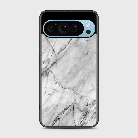 Google Pixel 9 Pro Cover - White Marble Series - HQ Premium Shine Durable Shatterproof Case