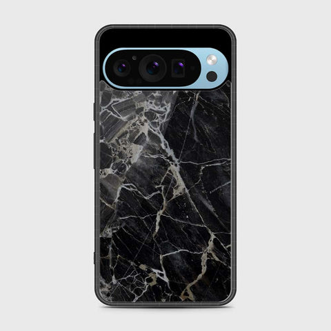 Google Pixel 9 Pro Cover - Black Marble Series - HQ Premium Shine Durable Shatterproof Case