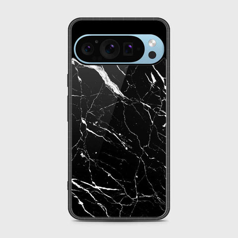 Google Pixel 9 Pro Cover - Black Marble Series - HQ Premium Shine Durable Shatterproof Case