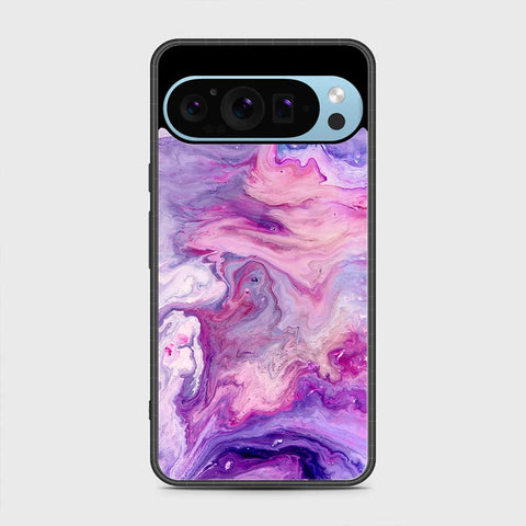 Google Pixel 9 Pro Cover - Colorful Marble Series - HQ Premium Shine Durable Shatterproof Case