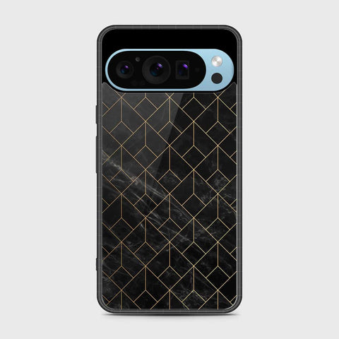 Google Pixel 9 Pro Cover - Black Marble Series - HQ Premium Shine Durable Shatterproof Case