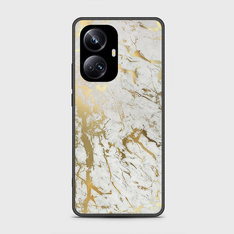 Realme 10 Pro Plus - White Marble Series - HQ Premium Shine Durable Shatterproof Case