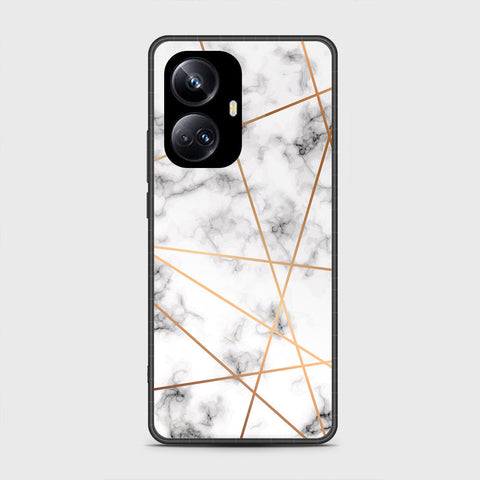 Realme 10 Pro Plus - White Marble Series 2 - HQ Premium Shine Durable Shatterproof Case