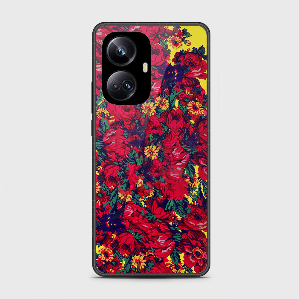 Realme 10 Pro Plus - Floral Series - HQ Premium Shine Durable Shatterproof Case