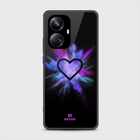 Realme 10 Pro Plus - Onation Heart Series - HQ Premium Shine Durable Shatterproof Case