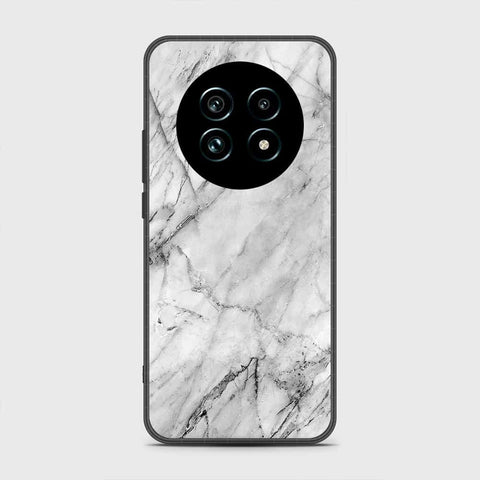 Realme 13 Plus 5G - White Marble Series - HQ Premium Shine Durable Shatterproof Case