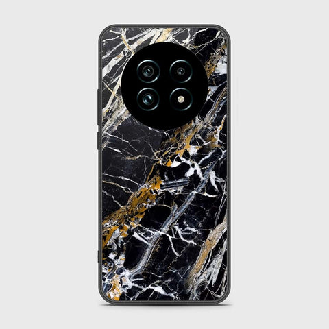 Realme 13 Pro - Black Marble Series - HQ Premium Shine Durable Shatterproof Case