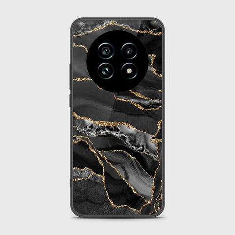 Realme 13 Pro - Black Marble Series - HQ Premium Shine Durable Shatterproof Case