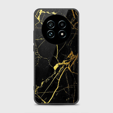 Realme 12X - Black Marble Series - HQ Premium Shine Durable Shatterproof Case