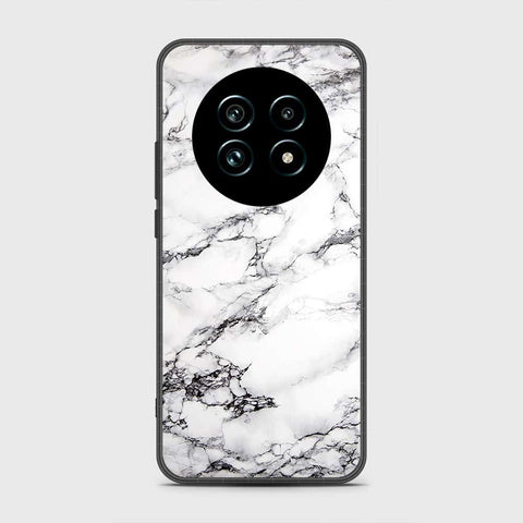 Realme 13 Plus 5G - White Marble Series - HQ Premium Shine Durable Shatterproof Case