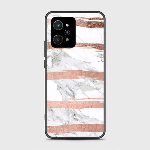 Realme C31 - White Marble Series - HQ Premium Shine Durable Shatterproof Case