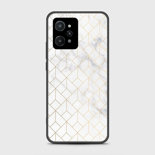 Realme C31 - White Marble Series 2 - HQ Premium Shine Durable Shatterproof Case