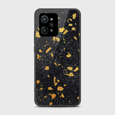 Realme C31 - Black Marble Series - HQ Premium Shine Durable Shatterproof Case