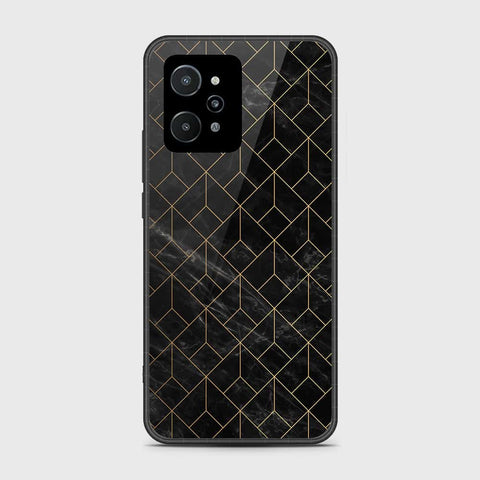 Realme C31 - Black Marble Series - HQ Premium Shine Durable Shatterproof Case