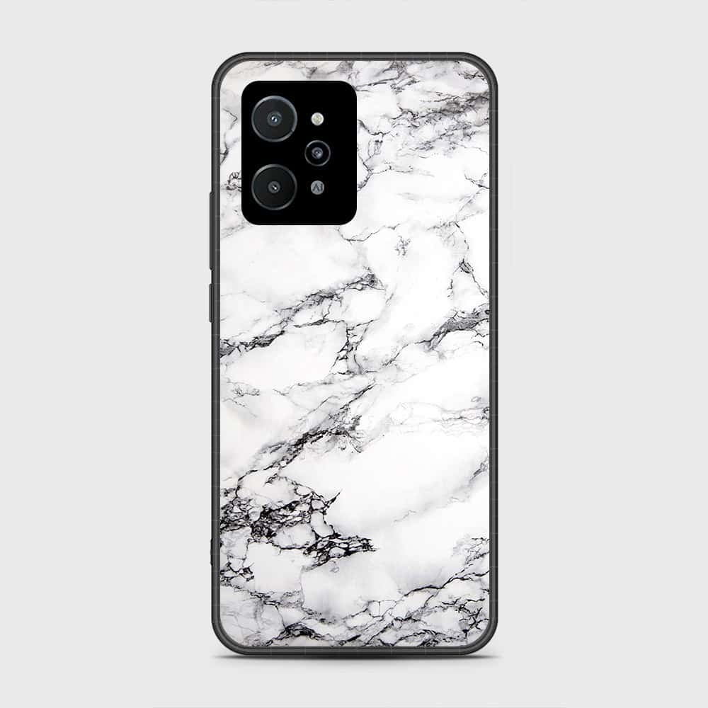 Realme C31 - White Marble Series - HQ Premium Shine Durable Shatterproof Case