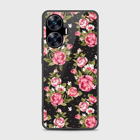 Realme C55 - Floral Series - HQ Premium Shine Durable Shatterproof Case