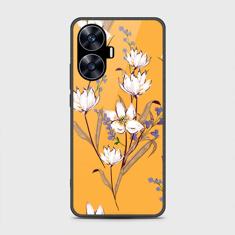 Realme C55 - Floral Series - HQ Premium Shine Durable Shatterproof Case