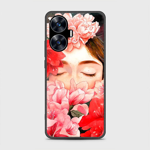 Realme C55 - Floral Series - HQ Premium Shine Durable Shatterproof Case