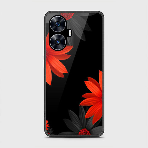 Realme C55 - Floral Series 2 - HQ Premium Shine Durable Shatterproof Case