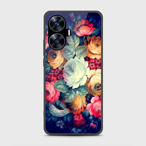 Realme C55 - Floral Series 2 - HQ Premium Shine Durable Shatterproof Case