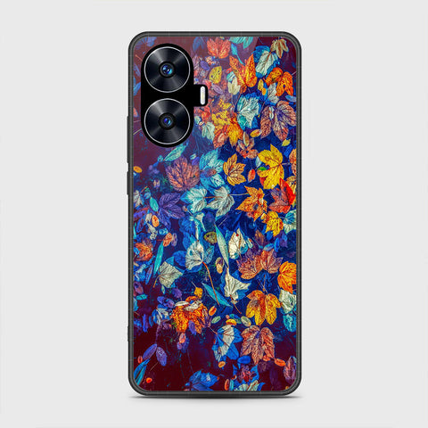 Realme C55 - Floral Series 2 - HQ Premium Shine Durable Shatterproof Case