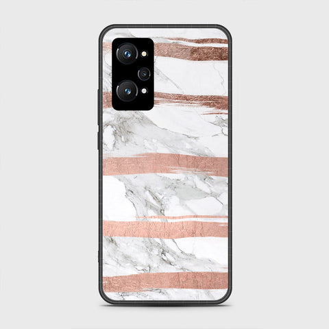 Realme GT Neo 2 - White Marble Series - HQ Premium Shine Durable Shatterproof Case