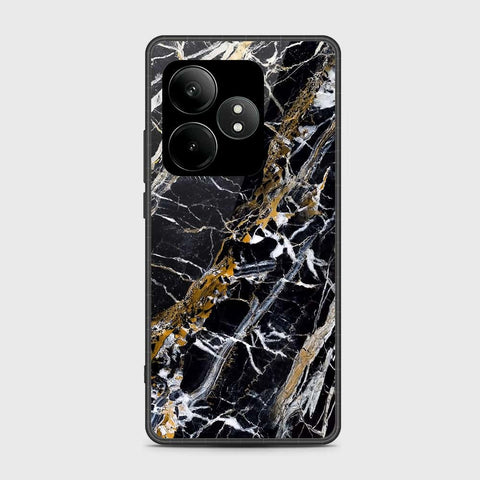 Realme GT Neo 6 - Black Marble Series - HQ Premium Shine Durable Shatterproof Case