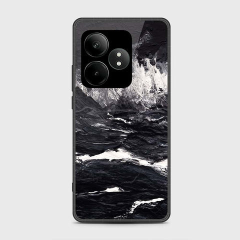 Realme GT Neo 6 SE - Black Marble Series - HQ Premium Shine Durable Shatterproof Case