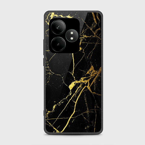 Realme GT Neo 6 SE - Black Marble Series - HQ Premium Shine Durable Shatterproof Case