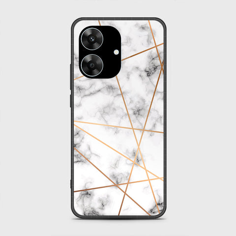 Realme Narzo N61 - White Marble Series 2 - HQ Premium Shine Durable Shatterproof Case