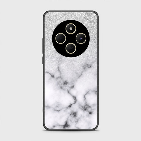 Xiaomi Poco C75 - White Marble Series - HQ Premium Shine Durable Shatterproof Case