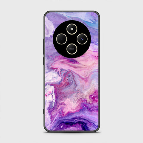 Xiaomi Poco C75 - Colorful Marble Series - HQ Premium Shine Durable Shatterproof Case