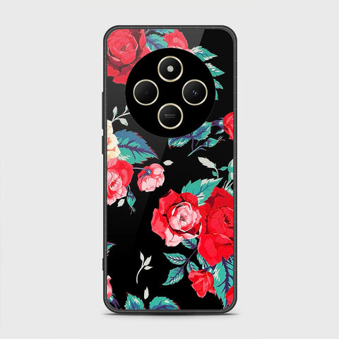 Xiaomi Poco C75 - Floral Series - HQ Premium Shine Durable Shatterproof Case