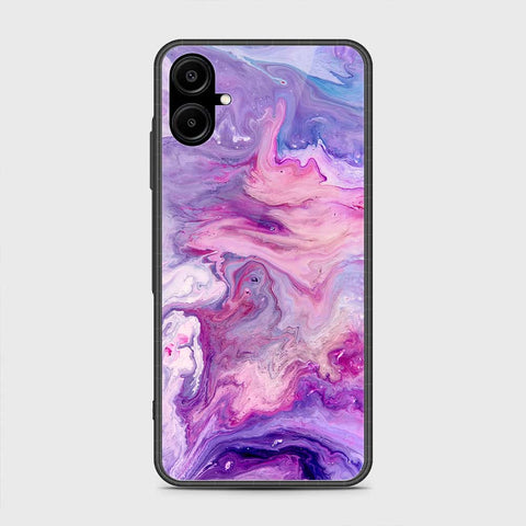 Samsung Galaxy A06 Cover- Colorful Marble Series - HQ Premium Shine Durable Shatterproof Case