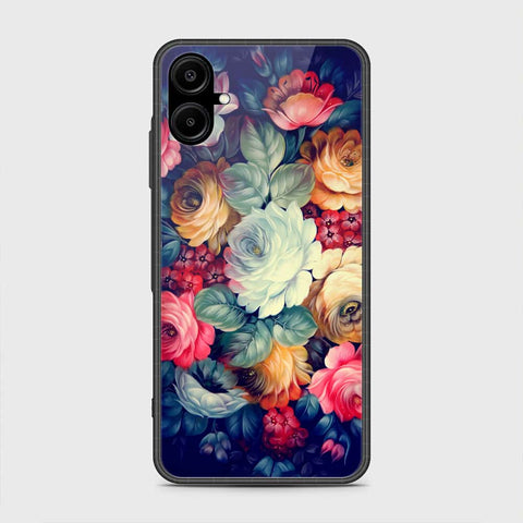 Samsung Galaxy A06 Cover- Floral Series 2 - HQ Premium Shine Durable Shatterproof Case