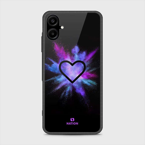 Samsung Galaxy A06 Cover- Onation Heart Series - HQ Premium Shine Durable Shatterproof Case