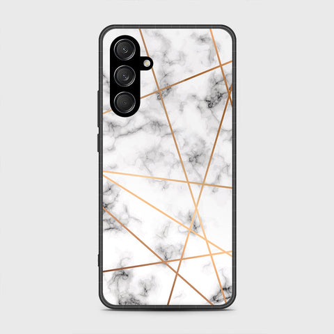 Samsung Galaxy M15 - White Marble Series 2 - HQ Premium Shine Durable Shatterproof Case