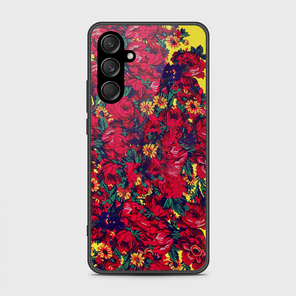 Samsung Galaxy C55 - Floral Series - HQ Premium Shine Durable Shatterproof Case