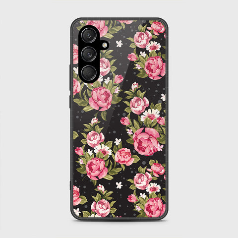 Samsung Galaxy M35 - Floral Series - HQ Premium Shine Durable Shatterproof Case