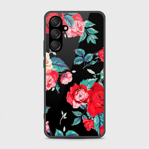 Samsung Galaxy M35 - Floral Series - HQ Premium Shine Durable Shatterproof Case