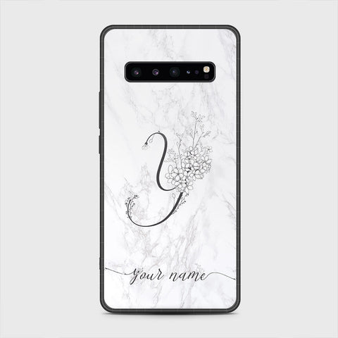 Samsung Galaxy S10 5G - Personalized Alphabet Series - HQ Premium Shine Durable Shatterproof Case