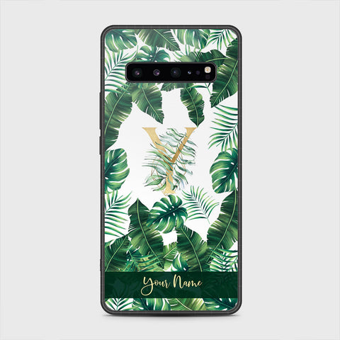 Samsung Galaxy S10 5G - Personalized Alphabet Series - HQ Premium Shine Durable Shatterproof Case